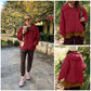 🔥Women's Oversized Hooded Puffer Jacket Quilted Lichtgewicht Winter Warme Pullover Gewatteerde Hoodies Jas