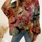 🎃Losvallende Halloween-trui met vleermuismouwen voor dames🎁