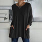 ✨Nieuw casual T-shirt met lange mouwen en zak