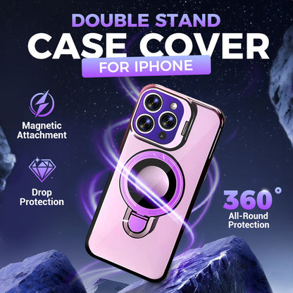 ⏳Beperkte tijd 50% korting💥Double Stand Case Cover voor iPhone