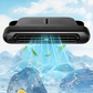 ❄️Zomeraanbieding: ￡19,99❄️Dual Turbo USB-autostoelventilator - krachtige ventilator met kussen voor achterin