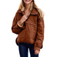 🔥Women's Oversized Hooded Puffer Jacket Quilted Lichtgewicht Winter Warme Pullover Gewatteerde Hoodies Jas
