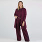 Elegant Longline Cardigan & Top & Pants 3-Pieces Set