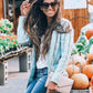 DAMES HERFST CASUAL LANGE MOUW KNOOP NAAR BENEDEN OPEN VOORZIJDE KABEL GEBREID VEST (KOPEN 2 GRATIS VERZENDING)