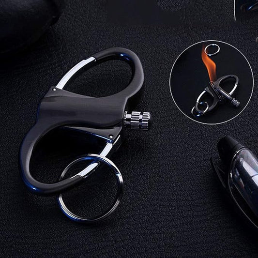 🎁🔥Permanente Match Oneindige Aansteker met Multitool Sleutelhanger