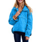 🔥Women's Oversized Hooded Puffer Jacket Quilted Lichtgewicht Winter Warme Pullover Gewatteerde Hoodies Jas