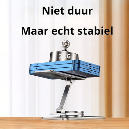 💥Verkoop met verlies🔥Anti-flip-houder voor desktop-tablet-telefoon – 360 graden draaibaar
