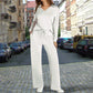 🔥Dames 2-delige sets Casual Lange mouwen Sweatersuits Sets
