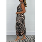🐆Sexy jurk met diepe V-hals en luipaardprint, vol wilde charme💃