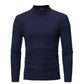 😍Noël verkoop - 50% korting😍Katoenen Thermisch T-shirt met Hoge Hals