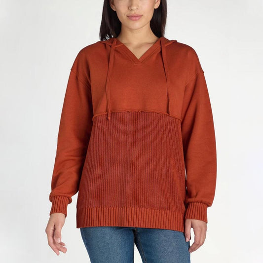 Unieke en chique patchwork hoodie voor dames