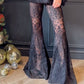💖Limited Time Sale 50% UIT💖Stylish Blazer & Doorschijnende Uitlopende Broek 2 PCS Set