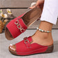 👡✨ sandalen met gouden gesp