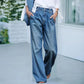Casual stonewashed jeans voor dames