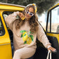 🍋Stijlvolle bedrukte hoodie en broek 2-delige set🍋
