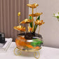 Luxueus creatief lotusvisballenornament