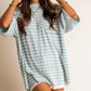 Dames Soft Casual Oversized Gestreepte Top
