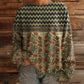 Losvallend tie-dye sweatshirt voor dames