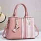 Elegante patchwork tas - meerlaags ontwerp