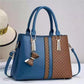 Elegante patchwork tas - meerlaags ontwerp