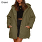 🔥Gratis verzending——Gewatteerde jas met capuchon voor dames, wintertrend