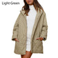 🔥Gratis verzending——Gewatteerde jas met capuchon voor dames, wintertrend