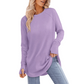 ✨Casual damesblouse met ronde hals en lange mouwen