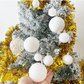 101PCS Kerstboom Kerstballen Ornamentenset