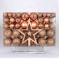 101PCS Kerstboom Kerstballen Ornamentenset
