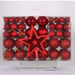 101PCS Kerstboom Kerstballen Ornamentenset