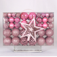 101PCS Kerstboom Kerstballen Ornamentenset