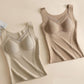 Naadloze thermische tanktop voor dames