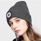 Afneembare LED-hoofdlamp Bluetooth Headset Knit Cap